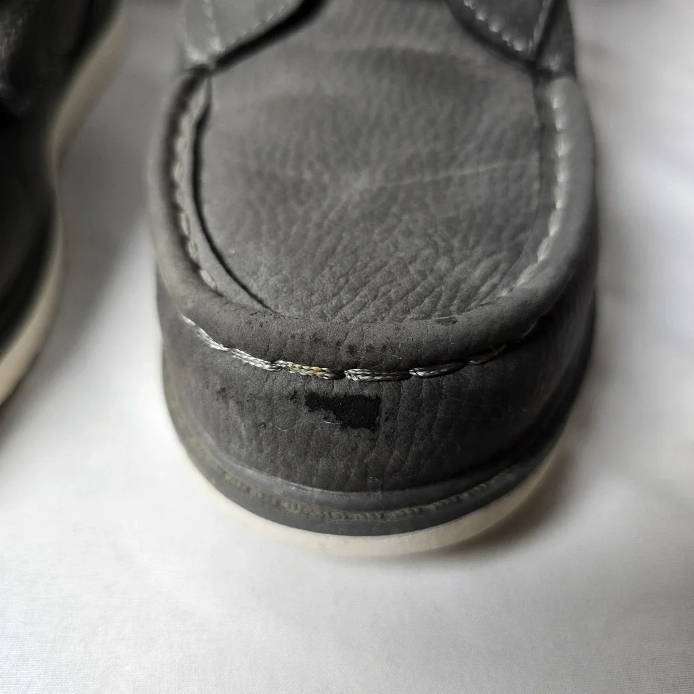 Levis Boots Kids Boys 5 Ankle Boots Gray Lace Comfort Trendy